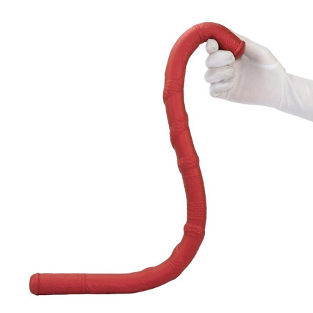 Double Gode DRAGON ROPE 64 x 3.2cm Rouge