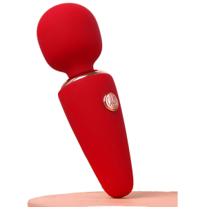 Mini Wand CREAMY VIBES 10 cm Tête 30 mm Rouge