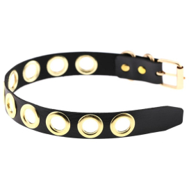 Collier CIRGOTH Noir et Doré