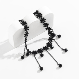 Tour de Cou FLOWERS DIAMOND Noir 2