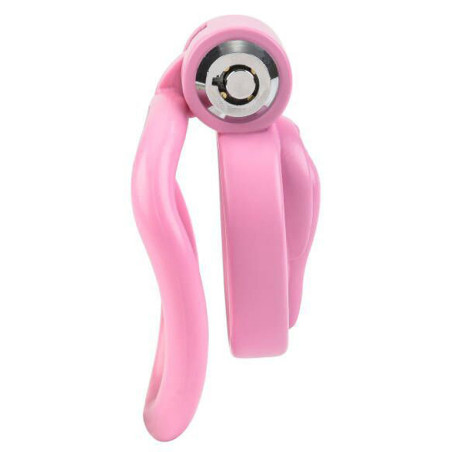 Cage de Chasteté SISSY CLIT 2.5 x 3.8cm Rose Clair