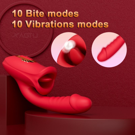 Vibro Rabbit LIPSCOCK 14 x 3.5cm