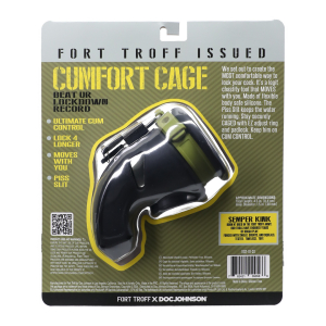 Cage de chasteté CUMFORT CAGE avec Diamètre ajustable