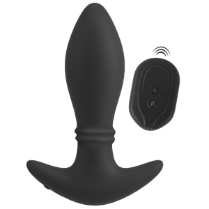 Plug vibrant MOVING RINGS de Anos 14 x 4.8 cm