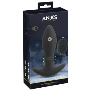 Plug vibrant MOVING RINGS de Anos 14 x 4.8 cm