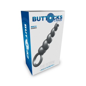 Plug en silicone THE SCREW 10 cm de Buttocks
