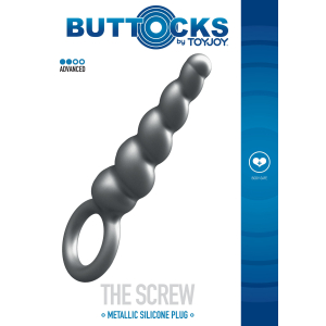 Plug en silicone THE SCREW 10 cm de Buttocks