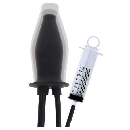 Plug gonflable et Lubrifiant LUBINFLAT BUTT en Silicone