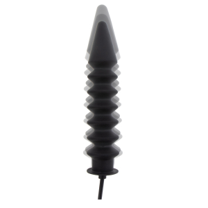 Gode gonflable EXPERT RIBBED 28 x 6 cm Noir