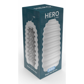 Masturbateur HERO RIBS Blanc 2
