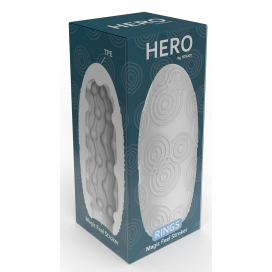 Masturbateur HERO RINGS Blanc Opaque 2