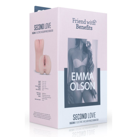 Masturbateur Réaliste Automatique EMMA OLSON Entrée Vulve Chair