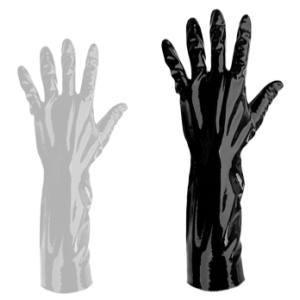 Gants en Latex PROWLER RED Extra Larges Noir Mat