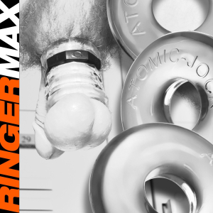 Lot de 3 cockrings transparents RINGER MAX 20 mm