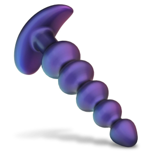 Plug anal vibrant GALAXY FORCE de Hueman 12.5 x 3.5 cm