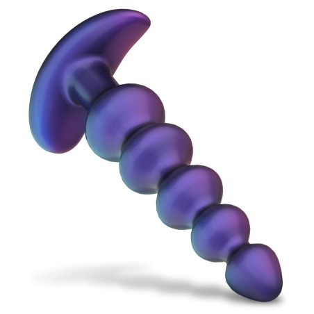 Plug anal vibrant GALAXY FORCE de Hueman 12.5 x 3.5 cm