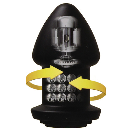 Plug anal ROBO RIMMER de Fort Troff avec billes rotatives