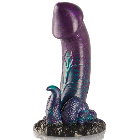Gode Monstre BASILISK Silicone 14 x 5 cm