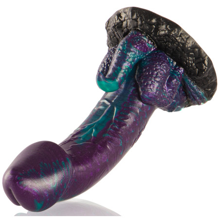 Gode Monstre BASILISK Silicone 14 x 5 cm