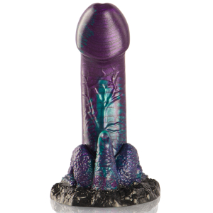 Gode Monstre BASILISK Silicone 14 x 5 cm