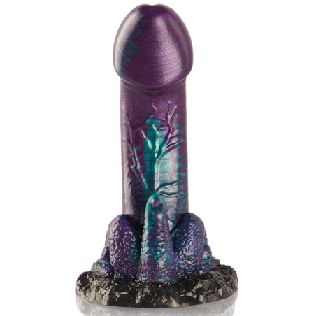 Gode Monstre BASILISK Silicone 14 x 5 cm