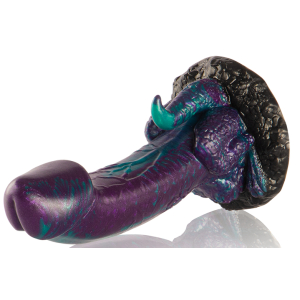 Gode Monstre BASILISK Silicone 14 x 5 cm