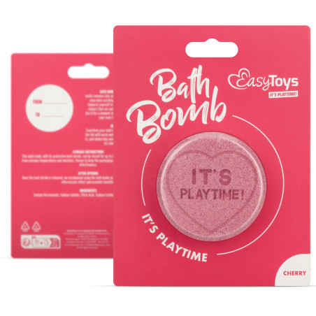 Bombe de Bain HEART Cerise Rose