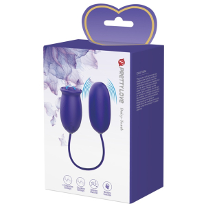 Double Stimulateur DAISY-YOUTH 7.5 x 3.3cm Violet