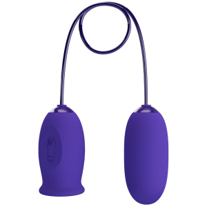 Double Stimulateur DAISY-YOUTH 7.5 x 3.3cm Violet