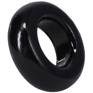 Cockring épais THE DONUT 4X Noir Diamètre 30 mm