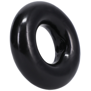 Cockring souple THE DONUT 3X 22 mm Noir