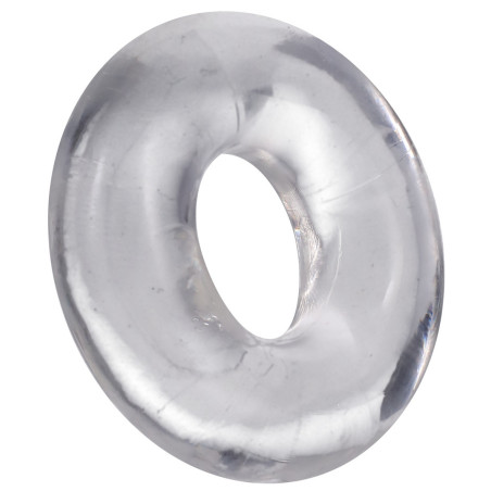 Cockring souple Transparent THE DONUT 2X Diamètre 20 mm