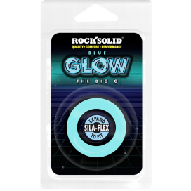 Cockring phosphorescent THE BIG O 32 mm Bleu 2