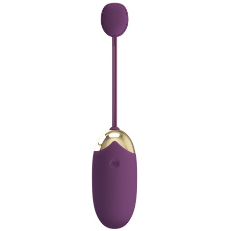Oeuf Vibrant Sans Fil Connecté ABNER 7 x 3.4cm Violett