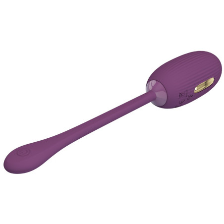 Oeuf Vibrant Connecté ELECTRO DOREEN 7 x 3.4cm Prune Violet