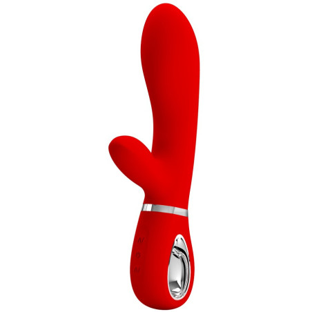 Vibro Rabbit THOMAS 11 x 3.8cm Rouge Vif