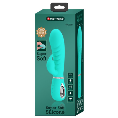 Vibro Rabbit PRESCOTT 12 x 3.9cm Turquoise