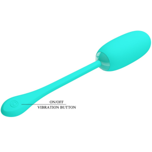 Oeuf Vibrant JULIUS Turquoise 8 x 3.2cm Fluo