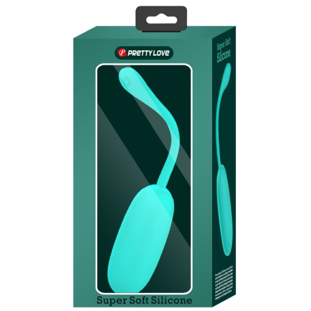 Oeuf Vibrant JULIUS Turquoise 8 x 3.2cm Fluo