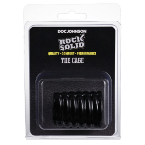Cockring Ballstretcher THE CAGE Noir 25 mm
