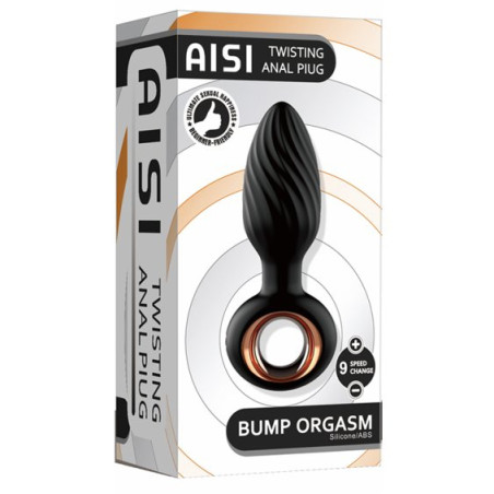 Plug Vibrant Rotatif BUMP ORGASM 7 x 3.5cm