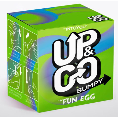 Oeuf de Masturbation UP&GO BUMPY