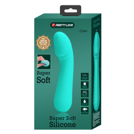 Stimulateur Prostatique Vibrant CETUS 15 x 3.5cm Turquoise 2