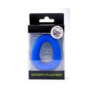 Cockring en silicone HERO RING Bleu 35 mm