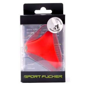 Ballstretcher en silicone rouge FREEBALLER de Sport Fucker