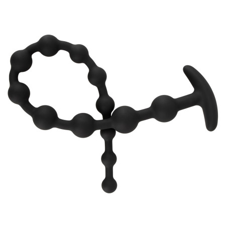 Boules anales en silicone LONG BEADS SILIC 48 x 3 cm