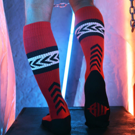 Chaussettes hautes DADDY'S FAVORITE Breedwell Rouges 2