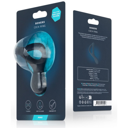 Cockring en silicone ERGRIZ de Boners Diamètre 37mm