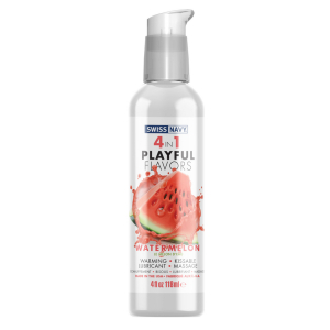 Lubrifiant Aromatisé 4-en-1 PLAYFUL FLAVORS Pastèque 118ml