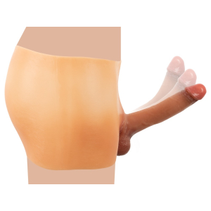 Boxer Prothèse Pénis et Fessier 18cm Taille M